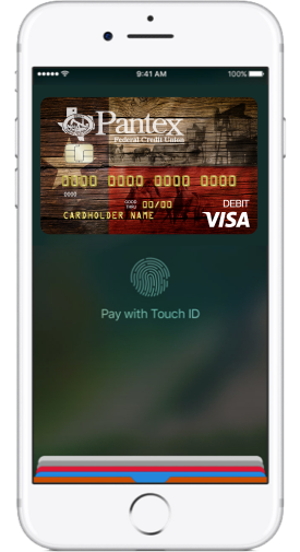 Apple Pay on an iPhone